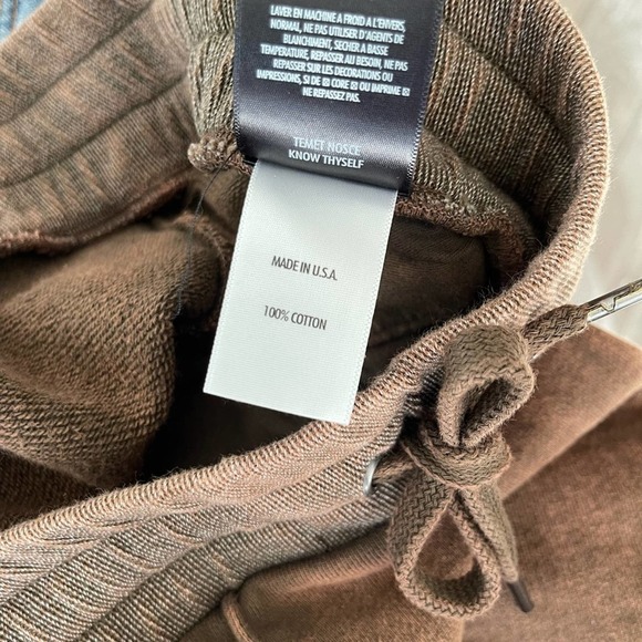 MADE GOLD Sweatpants Ginger - Palo Size XS - Picture 8 of 9